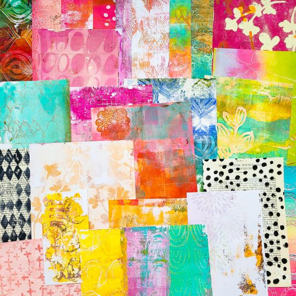 Collagepapier Päckchen 2503